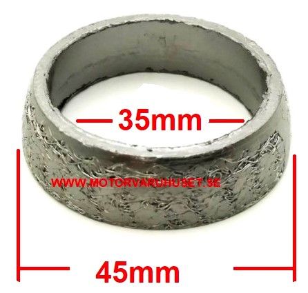 Avgaspackning 45 - 35mm