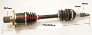 Drivaxel 53,5cm
