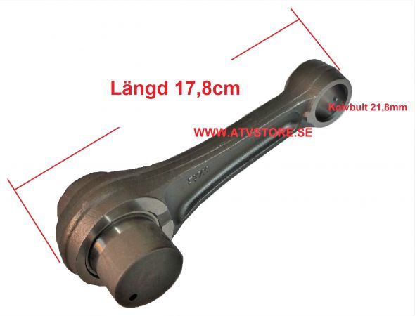 Vevaxel 17,8cm