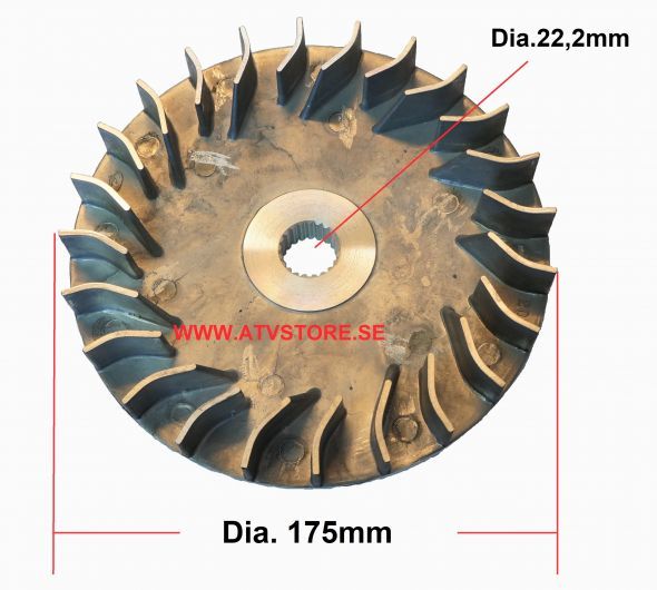 Variatorskiva 175mm