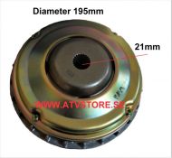 Variator komplett 195mm