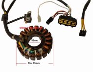 Stator 93mm Quad