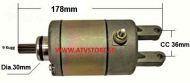 Startmotor 178mm / 9Kugg