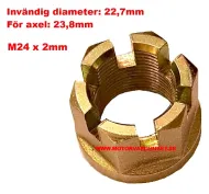 Kronmutter M24 - 2