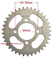 420 Kedja 4 Bult - CC 70mm - 37st Kugg