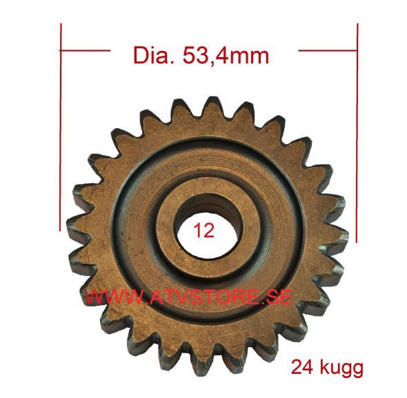 Startdrev 53,4mm