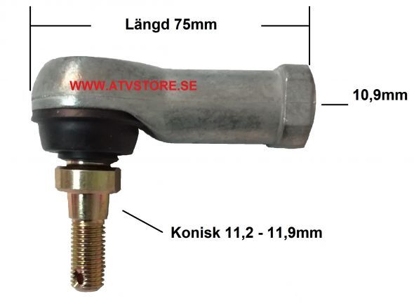 16. Styrled konisk yttre