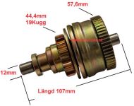 Bendixdrev 107mm