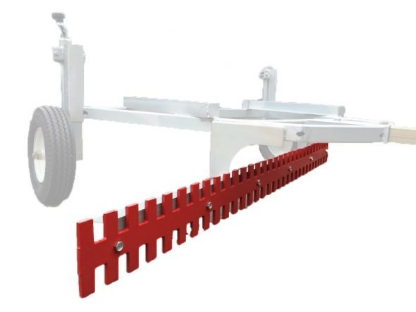 Skrapstål tandat 180cm