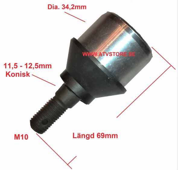Kulled 34,2 - 69mm