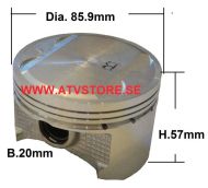 Kolv 85,9mm