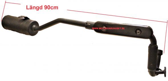 Avgassystem 90cm