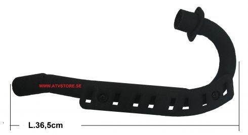 Avgaskrök 36,5cm