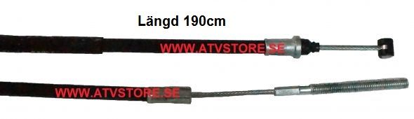 Bakbromsvajer 190cm