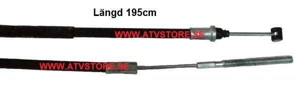 Bakbromsvajer 195cm