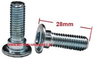 Bromsskivbult M8x28mm