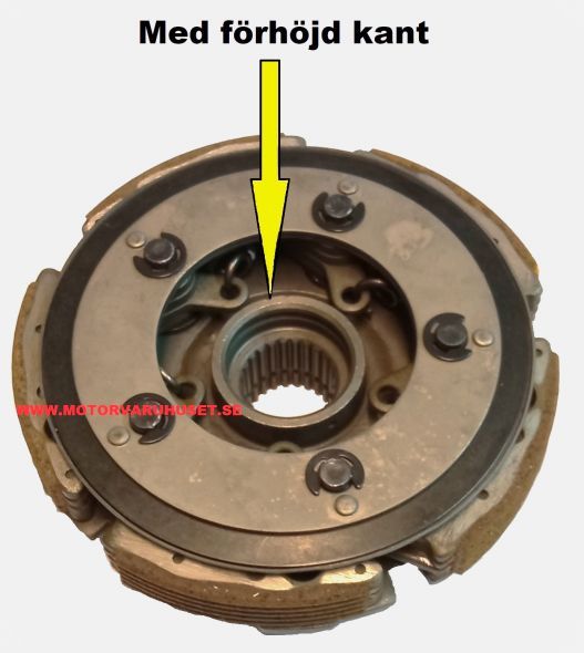 Koppling 137mm med utstick