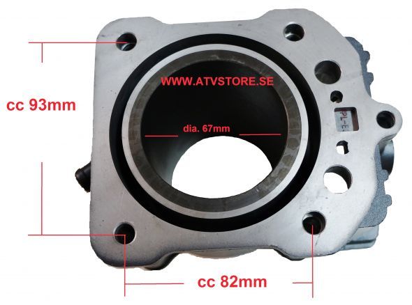 Cylinder 250cc vattenkyld