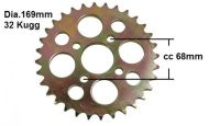 530 Kedja 4 Bult - CC 68mm - 32st Kugg