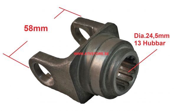 Drivknut 24,5mm / 13hubbar