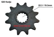 520 Kedja 22mm Axel