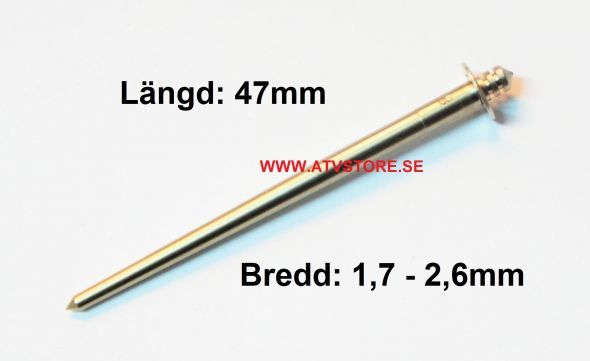 Förgasarnål 47mm