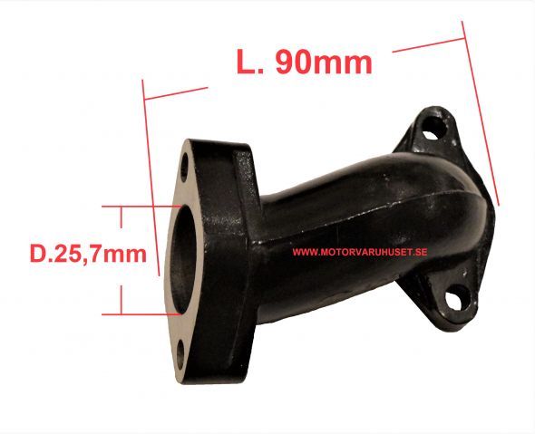 Insugsrör 25,7mm