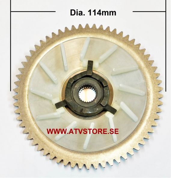 Variatorskiva 114mm