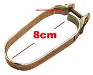 Slangklämma Oval 8cm