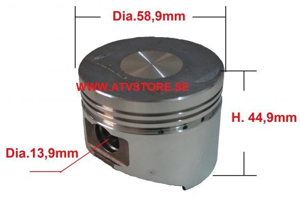 Kolv 58,9mm