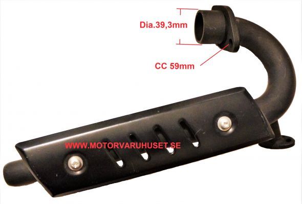 Avgaskrök 32,5cm