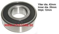 Lager 42-20-12mm