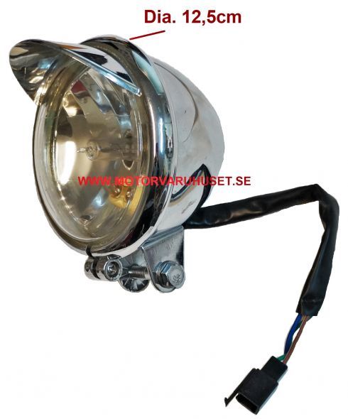 Framlampa krom