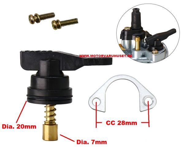 Manuell Choke 20mm