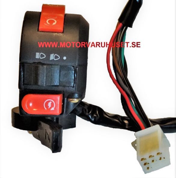 Switchreglage Vänster Choke