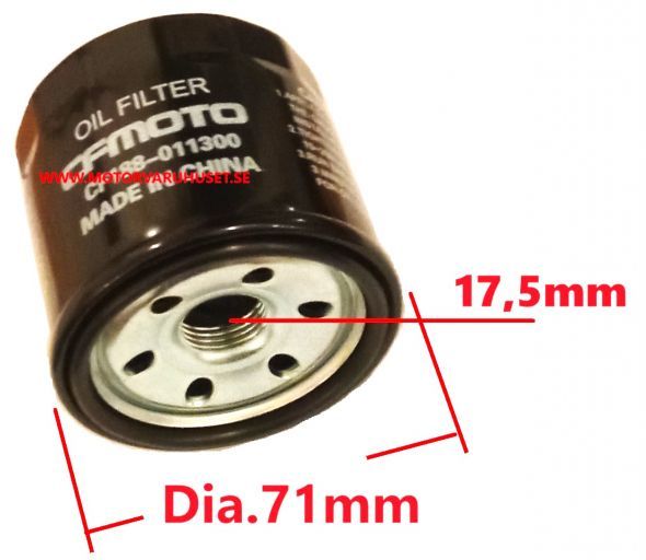 Oljefilter CF / Goes
