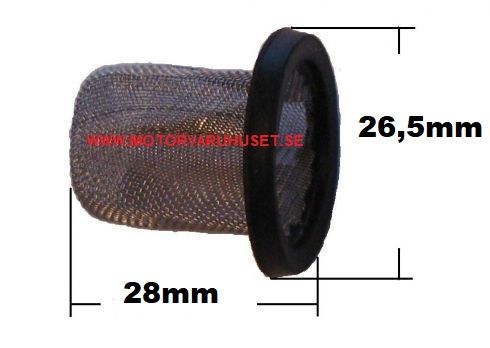 Oljesil 26,5x28mm