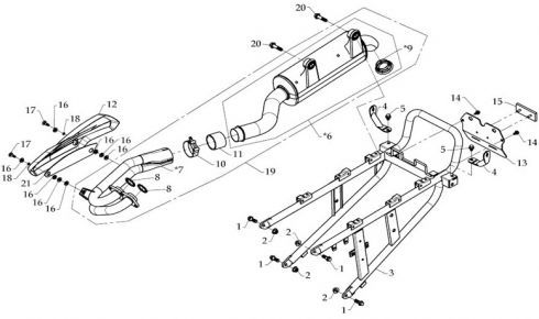 Avgassystem