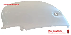 Sidkåpa 1003 Vit Vänster
