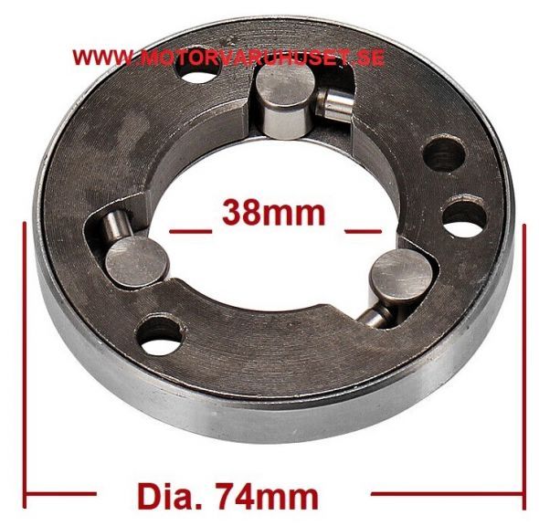 Startkoppling 74mm