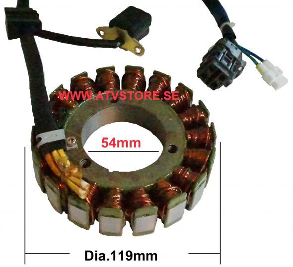 Stator 119mm TGB