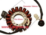 Stator 104mm