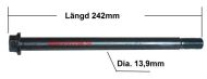 Axel 242mm x M14