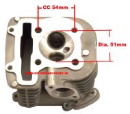 Topplock 125cc GY6
