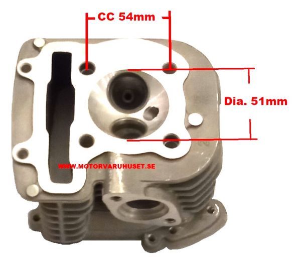 Topplock 125cc GY6