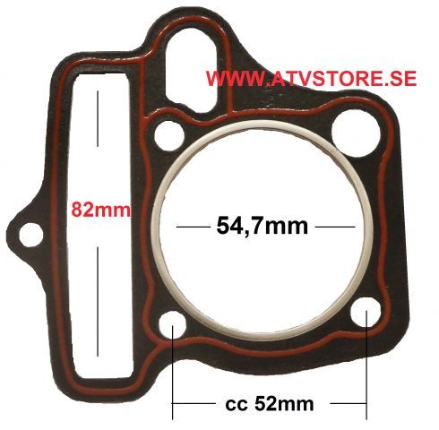 Topplockspackning 54,7mm