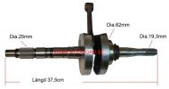 Vevaxel 37,5cm