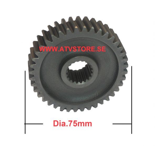 7. VÄxeldrev 75mm / 40Kugg