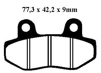 BromsbelÄgg 77x42-9mm