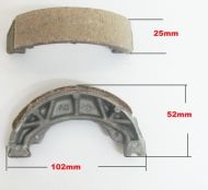 Bromsbackar 101mm
